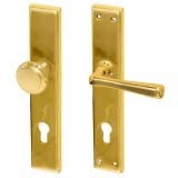 Schutzbeschlag Modell "Hartberg", Messing poliert Schutzbeschlag Modell "Hartberg", Messing poliert